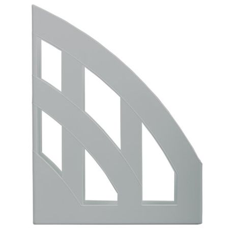 Лоток вертикальный для бумаг 245х75х320мм КОМПЛЕКТ 2шт серый Brauberg Modern 1/12