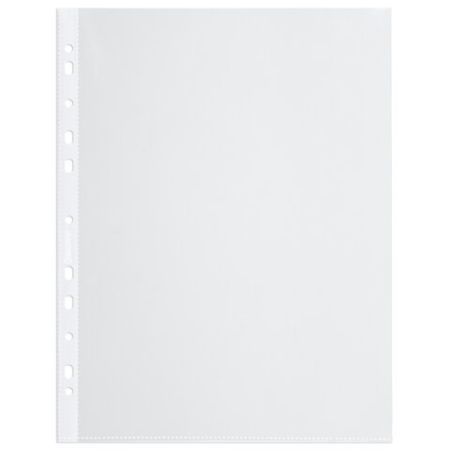 Перфофайлы А4 100мкм перфорированные  гладкие 50шт BRAUBERG 1/20