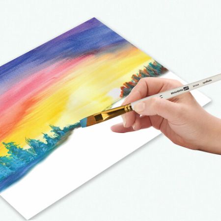 Кисти 15шт синтетика+мастехин в пенале BRAUBERG ART DEBUT 1/50 (Клиент)