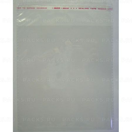 Пакет (90х60+5)-35 полипропиленовый с липким клапаном 100/500 