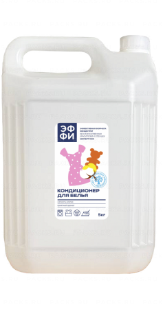 Кондиционер для белья 5л Эффективная формула Мягкость хлопка ЭД-М (эксперт 1000) 1/4