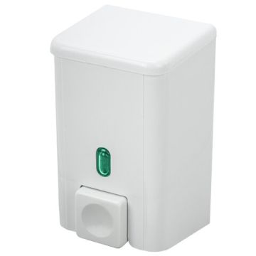 Диспенсер для жидкого мыла 0,5л наливной белый PRIMA NOVA SD01 1/30 (Клиент)