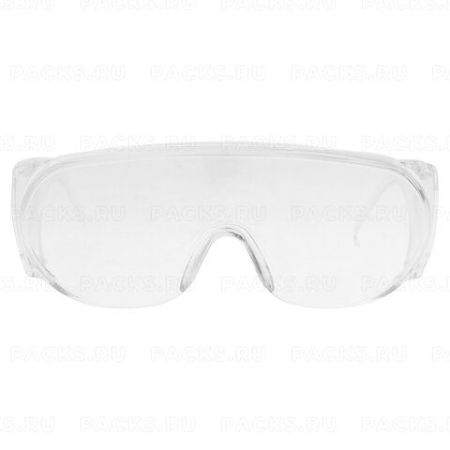 Очки защитные СИБРТЕХ, открытого типа, прозрачные, ударопрочный поликарбонат 1/12 
