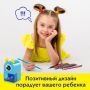 Точилка механическая для ч/гр и цв карандашей, корпус голубой ПИФАГОР Монстрик 1/12