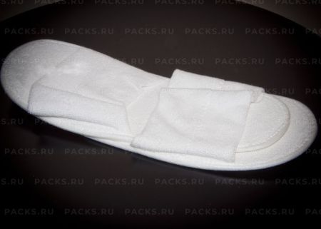 Тапочки одноразовые махровые 10/100
