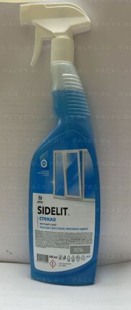 Средство для мытья стекол и зеркал 600мл триггер Sidelit  Грасс GRASS 1/8