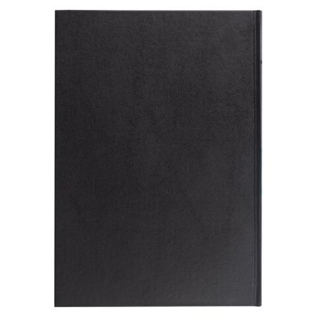 Книга учета 96л 200х290мм клетка  бумвинил черная BRAUBERG 1/10