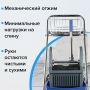 Тележка уборочная BRABIX 2 съемных ведра 15л мех. отжим корзина держатель для мешка  поддон (клиент)