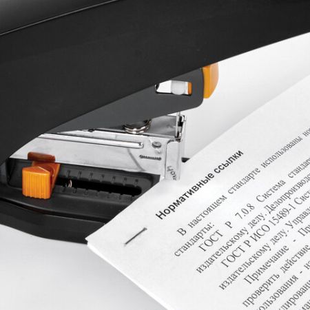 Скобы №23/24 1000шт до 200л сверхпрочные BRAUBERG 1/10/100 nelK