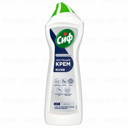 Средство жидкое 750мл чистящее крем Сиф Professional Active Fresh 1/16 