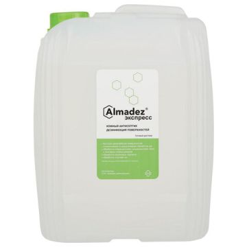 Средство дезинфицирующее кожный антисептик 5л спирт 63% АЛМАДЕЗ 1/4