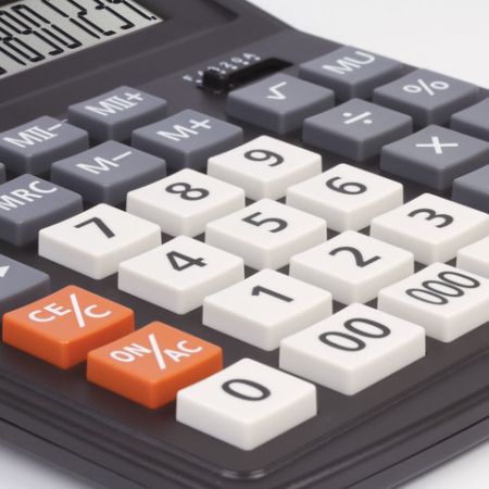 Калькулятор настольный STAFF PLUS  STF-333, 14 разрядов, двойное питание, 200x154мм,1/20/40 (клиент)