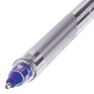 Ручки шариковые масляные НАБОР 4шт линия 0,5мм узел 1мм ассорти BRAUBERG 1/12