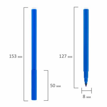 Фломастеры 10цв смываемые вентилируемый колпачок CENTROPEN Пингвины 1/24