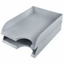 Лоток горизонтальный для бумаг 350х253х65мм серый Standard Brauberg 1/20