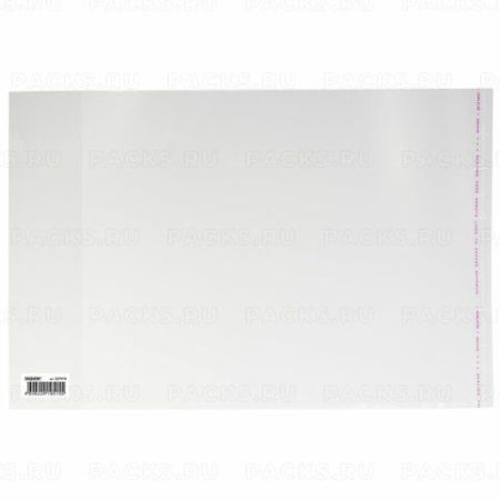 Обложка 250х380 70мкм для учебников универсальная, клейкий край ПП ПИФАГОР 1/100