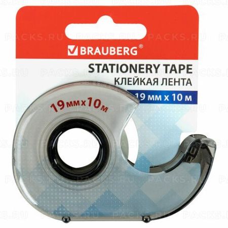 Канц.лента 19х10 в диспенсере BRAUBERG 1/12/144