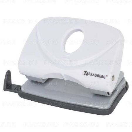 Дырокол на 20листов белый Original Brauberg 1/12