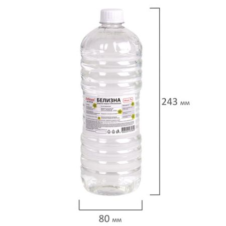 Отбеливатель Белизна 1л ЛЮБАША 1/15 (клиент)