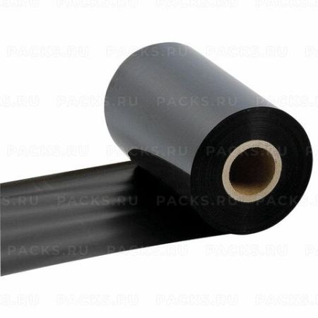 Риббон WAX 110 мм х 300 м диаметр втулки 25,4 мм (1 дюйм) красящий слой наружу (OUT) 1/1 