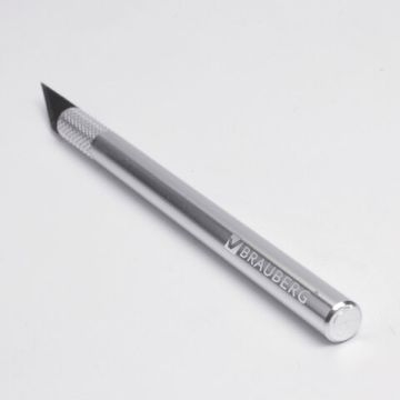 Нож макетный (скальпель) 6 лезвий в компл. метал.корпус, блистер Special Brauberg 1/24/144 (вывод)