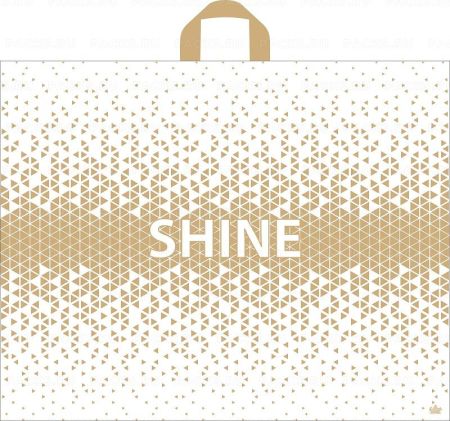 Пакет с петлевой ручкой (55х70)-90 Золотое сечение Тико 25/150 