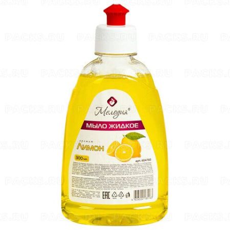 Мыло жидкое 300мл пуш-пул Лимон Мелодия 1/24