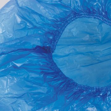 Чехол для обуви бахилы ЛАЙМА ОСОБО ПРОЧНЫЕ (50пар) 40х15 55 мкм 6гр ПНД 1/30 (Клиент)