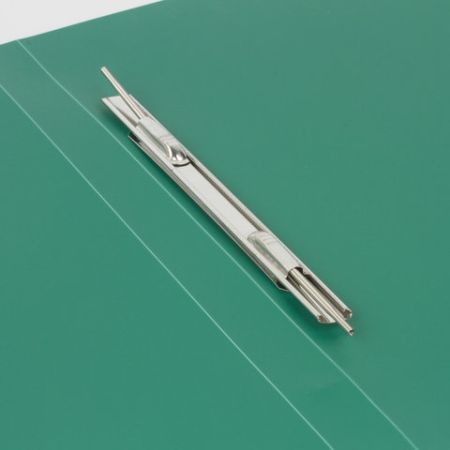 Папка скоросшиватель зеленый до 100л 0,6мм BRAUBERG Стандарт 1/16 (клиент)