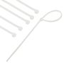 Хомуты (стяжки), нейлоновые, 4 мм х 250 мм, комплект 100 шт., PROCONNECT, белые 1/10/100 (клиент)