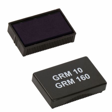 Штемпельная подушка синяя 25х9мм сменная для GRM 10, 120, 160, 4810 new 1/480 (клиент)