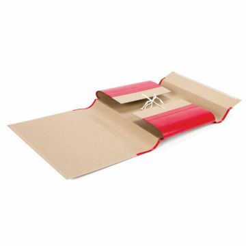 Папка архивная с завязками 80мм до 700л крафт 1/25 (Клиент)