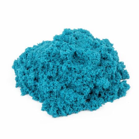 Песок для лепки кинетический 01цв 500г синий 2 формочки BRAUBERG KIDS 1/12