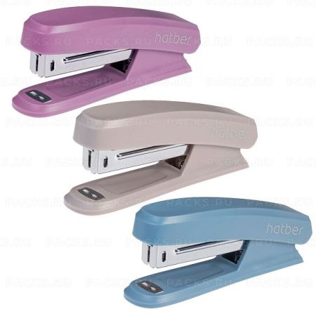 Степлер №10 до 12л пластик цвет ассорти Mist Хатбер 1/24/288