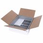 Лоток горизонтальный для бумаг 340х270х70мм (3шт) серый Office Brauberg 1/1 (Клиент)