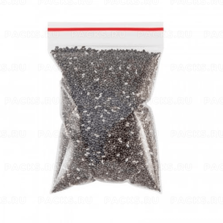 Пакет Zip-Lock (6х8)-30 гриппер с замком (100шт) 1/10/360