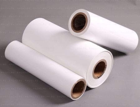 Пленка стретч (стрейч) для машинной упаковки 500х23мкм белая (17,4 кг) ПР 1/1 