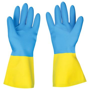 Перчатки спец латексно-неопреновые х/б напыление р9 L SCAFFA Спектр КЩС-1 1/12 (Клиент)