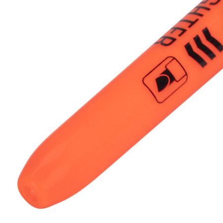 Текстмаркеры НАБОР 4шт 1-3мм скошенный наконечник (лим,зел,роз,оранж) STAFF 1/24/288