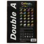 Бумага А4 100л 75г/м2 ярко-оранжевая DOUBLE 1/25 (Клиент)