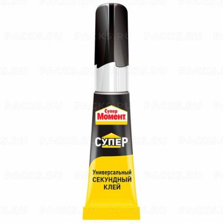 Клей Супер Момент 3гр блистер Henkel 12/288