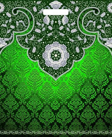 Пакет с вырубной ручкой (38х45)-60 Восточные сказки Тико 50/500