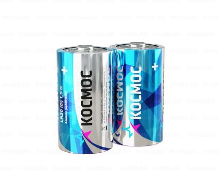 Элемент питания Космос alkaline (LR20) (2шт) 1/12