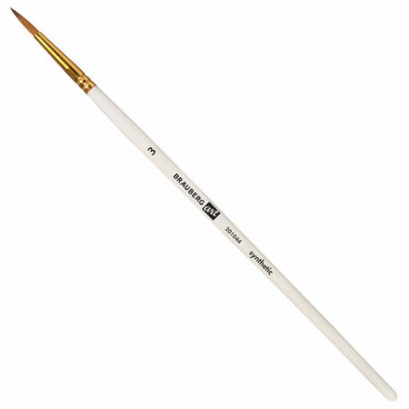 Кисти 15шт синтетика+мастехин в пенале BRAUBERG ART DEBUT 1/50 (Клиент)