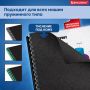 Обложки д/переплета BRAUBERG К-Т 100шт, (тисн.под кожу), А4, картон 230г/м2, черные 1/10 (клиент)