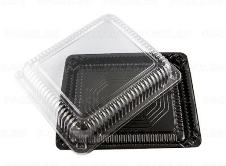 Контейнер (170х150х40) ИП-209 дно для суши черн 330/330