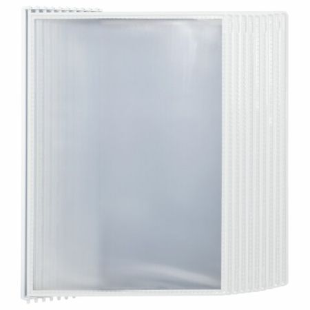 Демосистема настенная на 10 панелей с 10 белыми панелями А4 STAFF 1/1 (клиент)