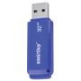 Флэш-диск 32 GB SMARTBUY Dock USB 2.0 синий SB32GBDK-B1/180 (Клиент)