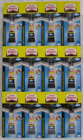 Клей Супер Момент гель 3гр блистер Henkel 12/144