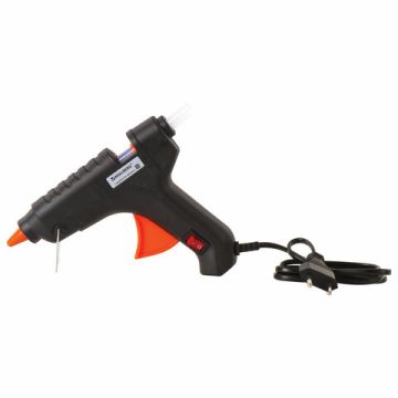 Клеевой пистолет 60Вт для стержня 11 мм, с выключателем BRAUBERG, 12/24